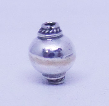 Bali Plain Bead Other Shape bali silver bead