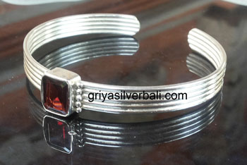 Bangle bali silver bead