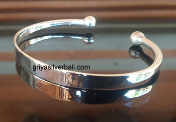 Bangle bali silver bead