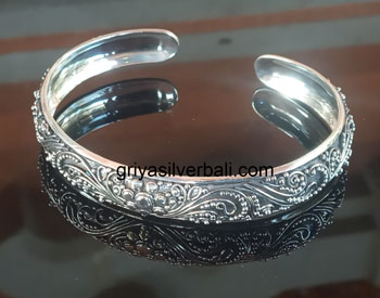 Bangle bali silver bead