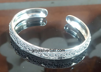 Bangle bali silver bead