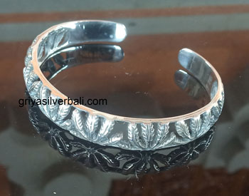 Bangle bali silver bead