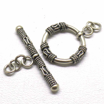 Bali Wired Toggles bali silver bead