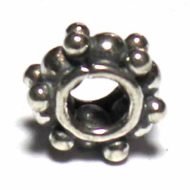 Granular Bead bali silver bead