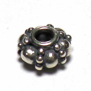 Granular Beads bali silver bead