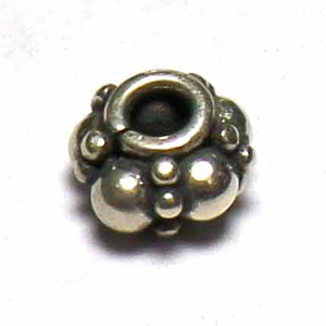 Granular Beads bali silver bead