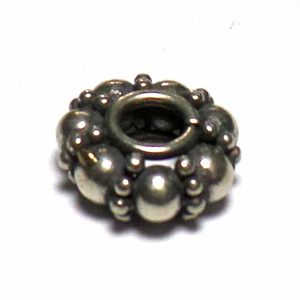 Granular Beads bali silver bead