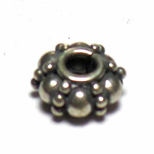 Granular Beads bali silver bead