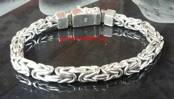 Bracelets bali silver bead