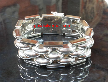 Bracelets bali silver bead