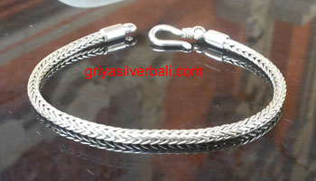 Bracelets bali silver bead