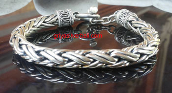 Bracelets bali silver bead