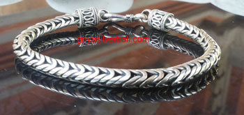 Bracelets bali silver bead