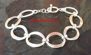 Bracelets bali silver bead