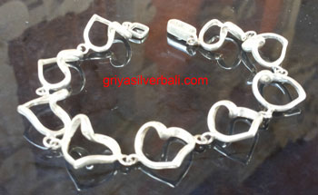 Bracelets bali silver bead