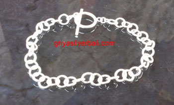 Bracelets bali silver bead