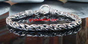 Bracelets bali silver bead