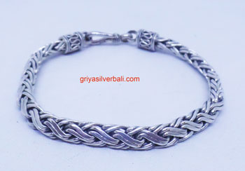 Bracelets bali silver bead