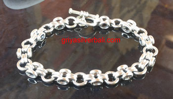 Bracelets bali silver bead