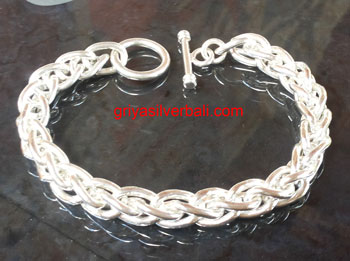 Bracelets bali silver bead