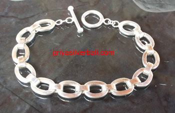 Bracelets bali silver bead