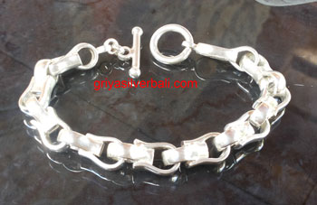 Bracelets bali silver bead