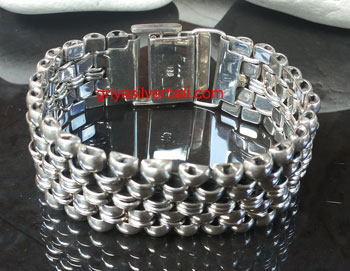 Bracelets bali silver bead