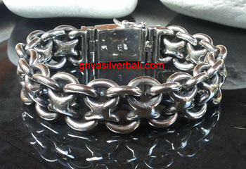 Bracelets bali silver bead