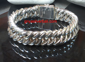 Bracelets bali silver bead