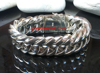 Bracelets bali silver bead