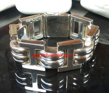 Bracelets bali silver bead