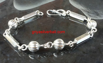 Bracelets bali silver bead