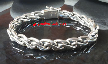 Bracelets bali silver bead