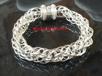 Bracelets bali silver bead