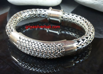 Bracelets bali silver bead