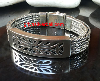 Bracelets bali silver bead