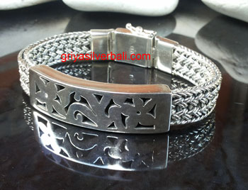 Bracelets bali silver bead