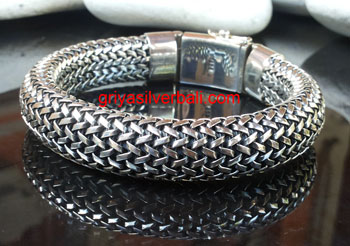 Bracelets bali silver bead