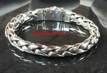 Bracelets bali silver bead