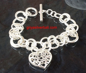 Bracelets bali silver bead