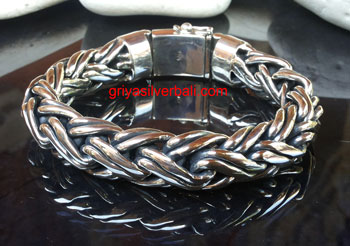 Bracelets bali silver bead