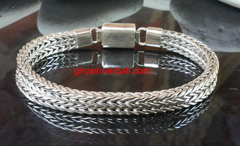 Bracelets bali silver bead