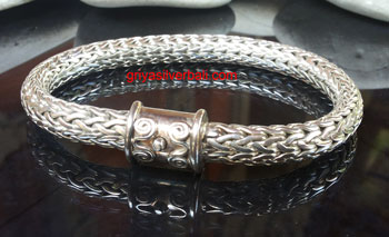 Bracelets bali silver bead