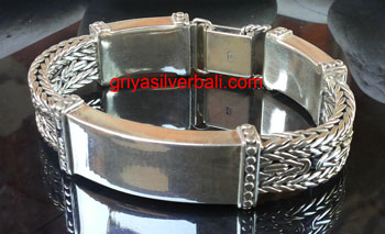 Bracelets bali silver bead