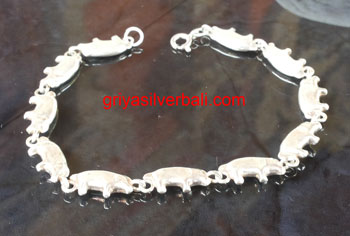 Bracelets bali silver bead