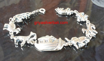 Bracelets bali silver bead