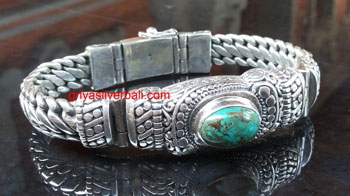 Bracelets bali silver bead