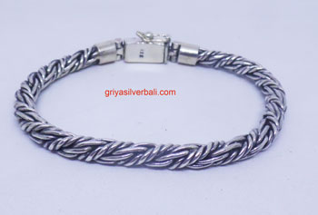 Bracelets bali silver bead