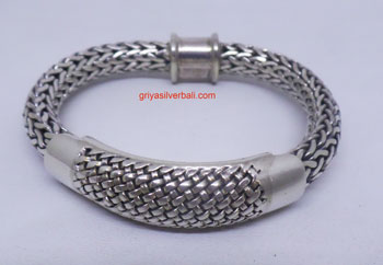 Bracelets bali silver bead