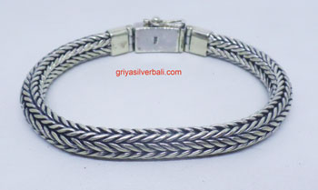 Bracelets bali silver bead